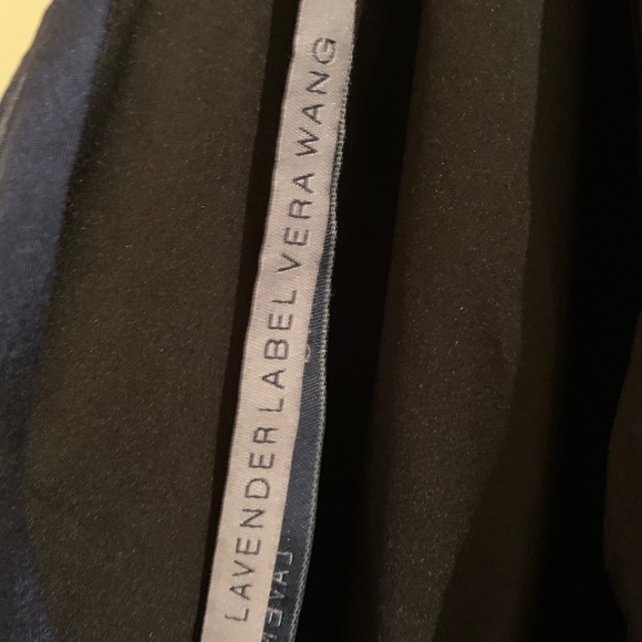 Lavender label Vera Wang long dress in dark blue - Picture 5 of 7